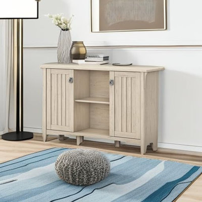 Armoire décorative avec portes et tablettes Salinas Farmhouse