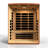 Dynamic Infrared Lugano 3 - Person Bluetooth Compatible FAR Infrared Sauna with Remote Control in Hemlock
