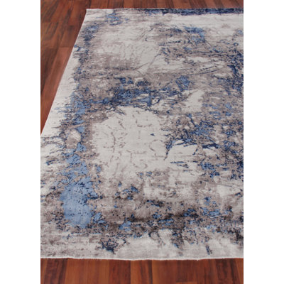 Roset Viscose Abstract Indoor Rug