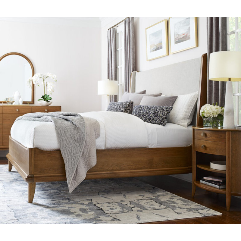Martine 2 - Drawer Solid Wood Nightstand