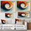 Silent Burst Spiral of Ink II - Abstract Spirals, art mural-1227812309-1227812308-1227813419