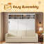 Queen Size Murphy Bed Wall Bed With Sofa-668792647
