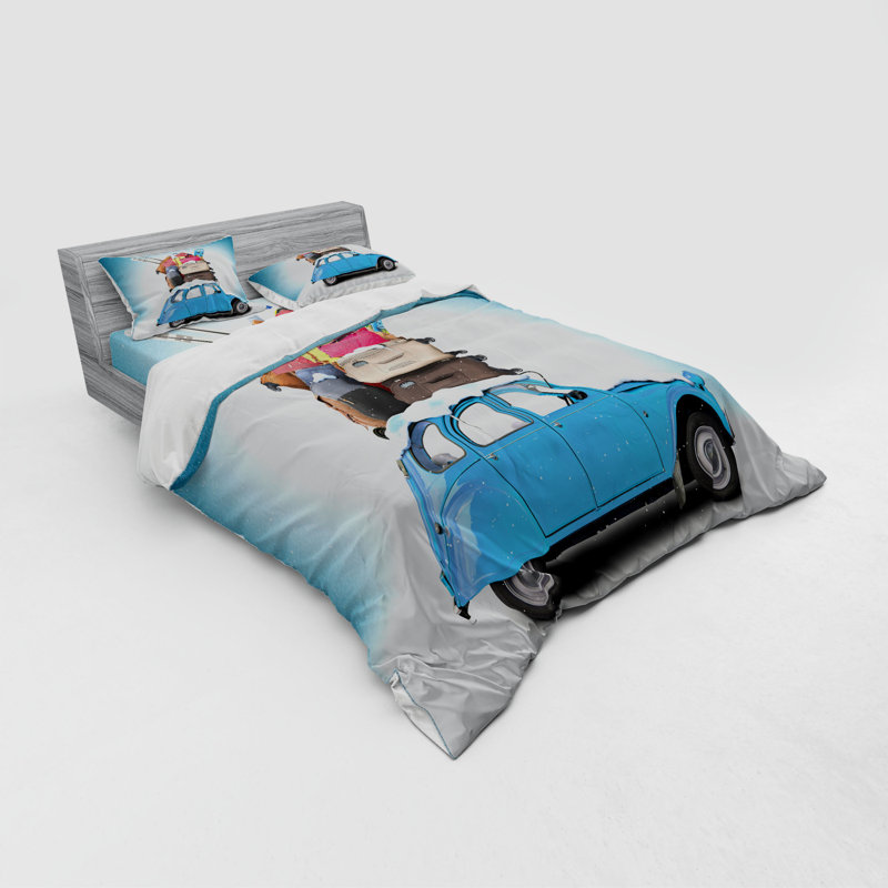 Modern & Contemporary Duvet Cover, Queen Duvet Cover + 3 Additional Pieces