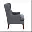 Chaise d'appoint capitonnée à boutons avec coussin en mousse, mobilier de salon confortable et élégant pour les intérieurs modernes-1106067213