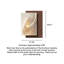 Lampe murale en grès de style zen abstrait-34007057