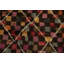 Tapis damier multicolore à motif géométrique marocain 7 x 11