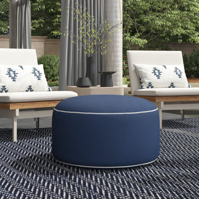Repose-pieds extérieur rembourré Demi avec coussin Sunbrella®