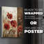 Wild Poppies II - Impression sur toile seulement - NON-CADRE