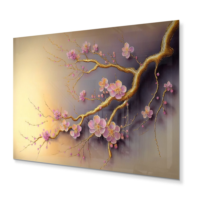 Plants & Flowers Wall Decor on Metal, 34" H x 44" W