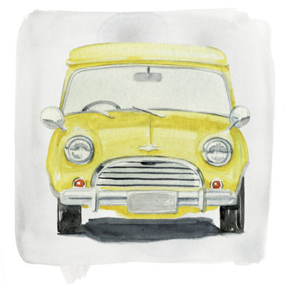 Classic Autos II - Wrapped Canvas Print