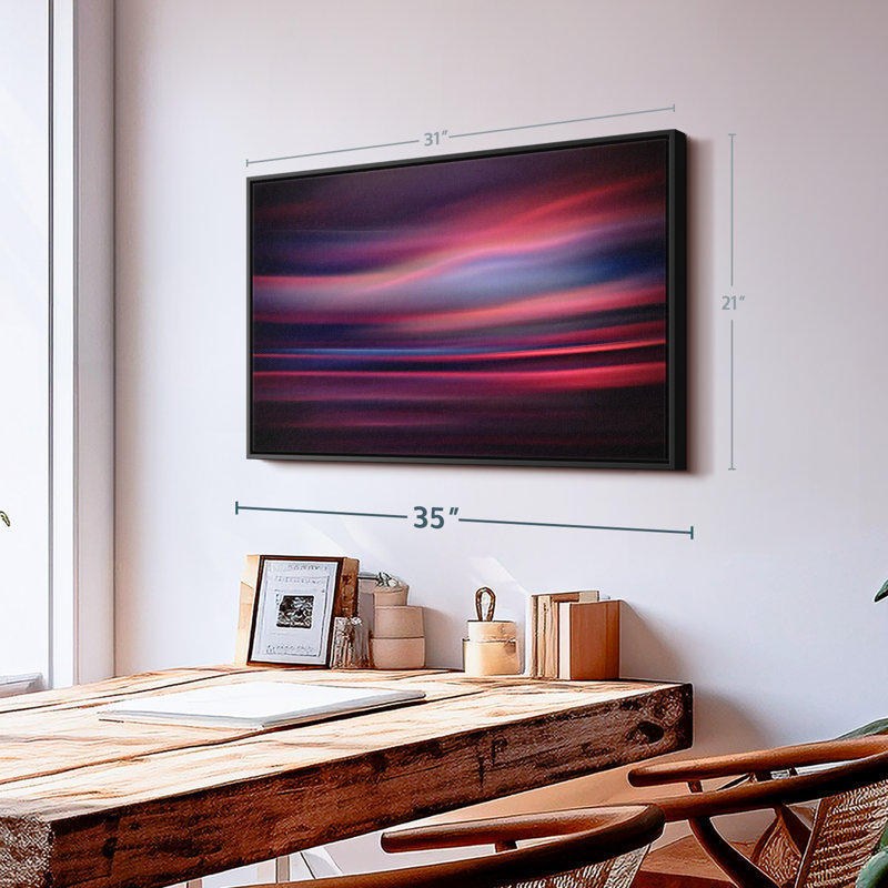 " Dusk III ", 31" H x 21" W