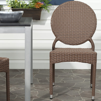 Chaise de patio empilable Ekkehard