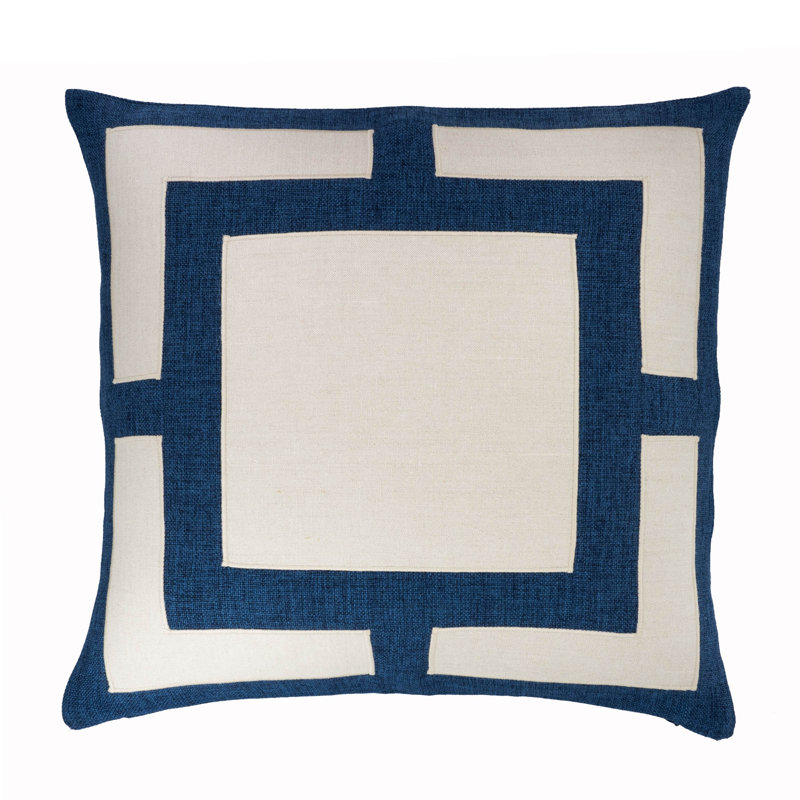 Housse de coussin géométrique