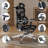 Ergonomic Black Mesh Office Chair with 6D Armrests,3D Headrest,2-Zone Lumbar Support and Retractable Footrest-130505250
