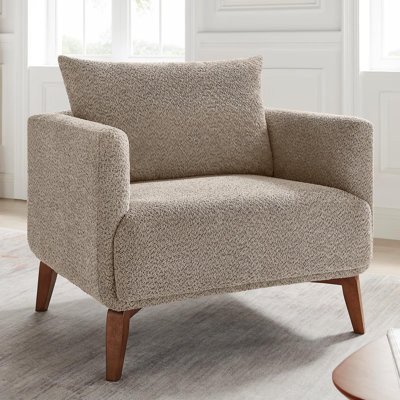 Chaise avec accoudoirs rembourrés 37 po