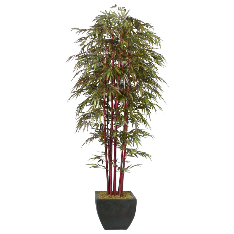  Faux bambou 96 po en pot