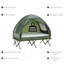 Lit de camp pliable avec tente Outsunny