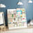 Multifunctional 4 Tier Bookshelf And Book Storage Organizer With Bookcase Display Stand-561972336