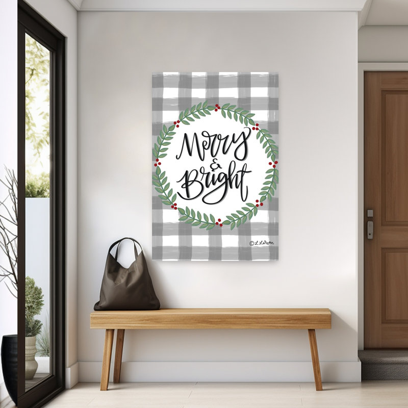 Merry Bright Art contemporain, H 60 po x l 40 po