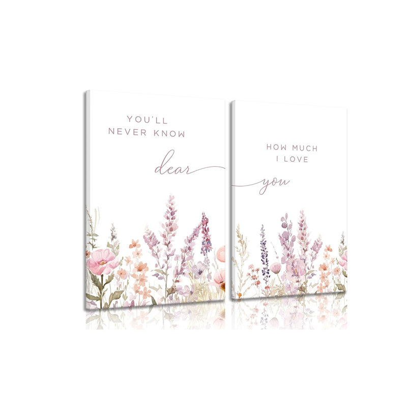 2 Piece Wrapped Canvas Print