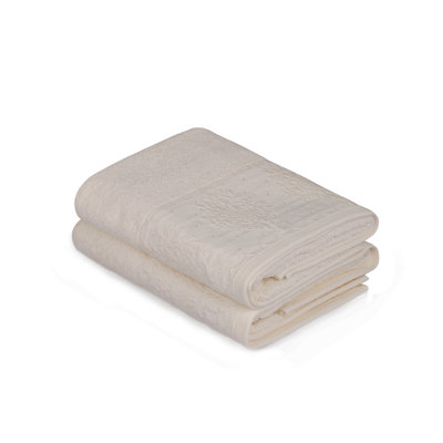 Ensemble de serviettes 2 pièces 100% coton Leyhill
