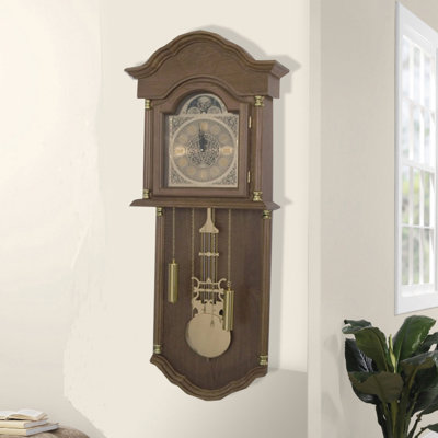 Branner 120cm Wood Grandfather Clock