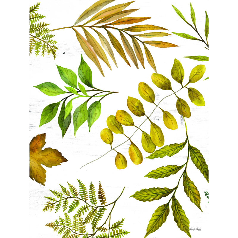" Leaf Patterns I ", 16" H x 12" W  