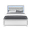 Très grand lit blanc Soulmarie-137617505