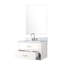 Meuble-lavabo blanc 30 po X P 22 po, comptoir en marbre, robinet, miroir simple 28 po 30 po x 22 po, marbre-1519222282