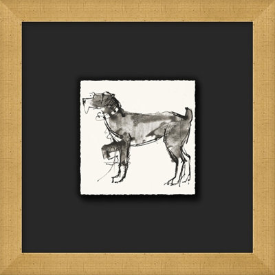 Mugsy Framed Drawing Print