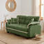 Canapé modulaire rembourré 70 po avec 4 coussins 70 po Chenille-133236734