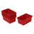 ECR4Kids Scoop Front Storage Bin, Multipurpose Organization, 5-Piece-100481292