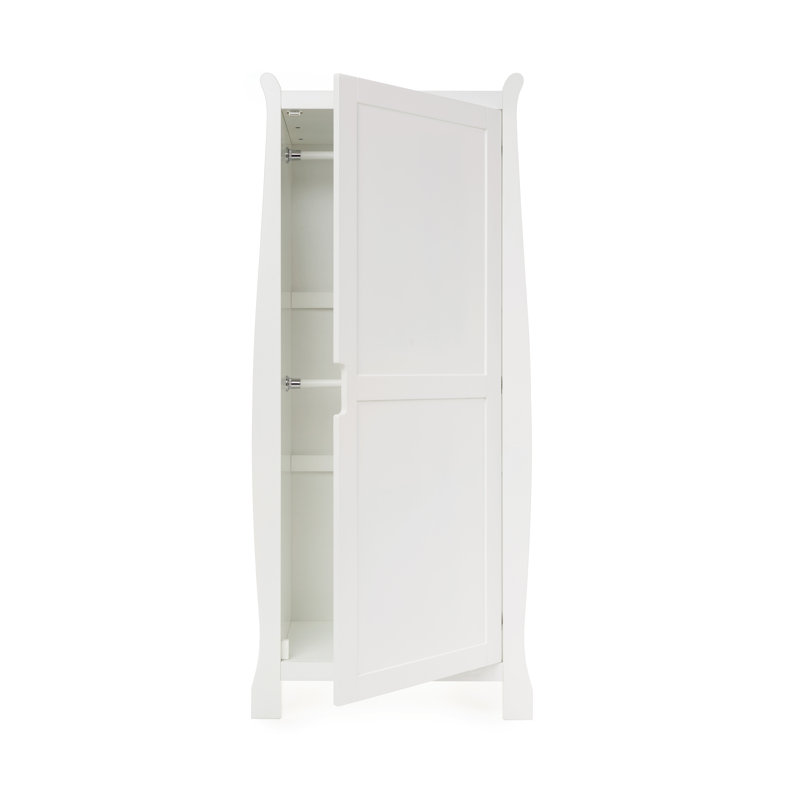 Stamford Single Wardrobe, White