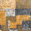 Resendez Machine Woven Mustard/Ochre/Grey Indoor Rug-55989867