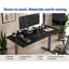 Bureau debout électrique à double moteur 48 po x 30 po Uncage-86567236-86567240