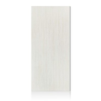 Panneau de porte intérieure composite à âme creuse affleurante, texture blanche, 42 po x 96 po