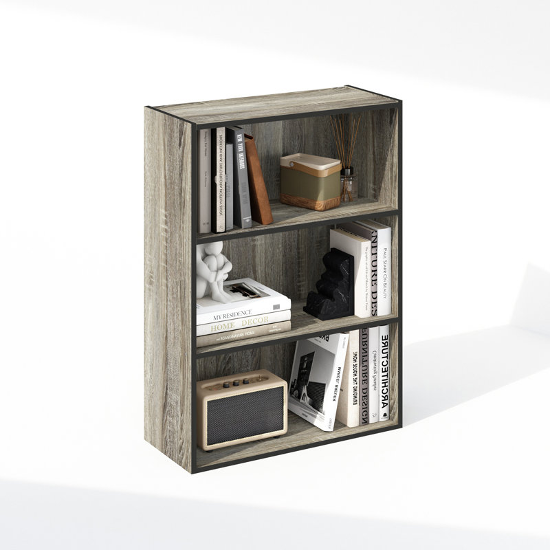 Simple Open Shelf, Bookcases, Sonoma Oak, (3 Shelves) 31.5"H x 23.7"W x 9.7"D