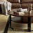 Coffee Solid + Manufactured Wood Round Coffee Table-109078748
