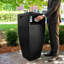 Poubelle à levage manuel en résine Kobi 24 gallons-95997068