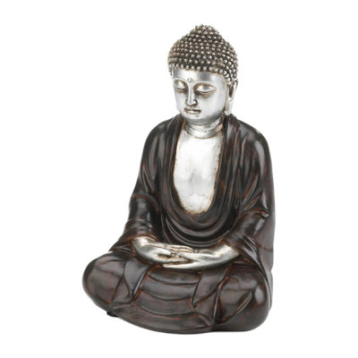 Peaceful Sitting Buddha Statue | Zen Garden Meditation Decor