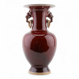 Porcelain Vase Oxblood