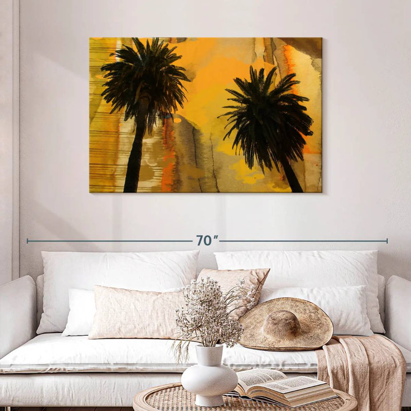 Gillard Palm Duo, H 30 po x l 45 po