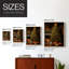«Christmas Holiday Art» DCLVI, reproduction encadrée - bois massif-2089155619-2089155612