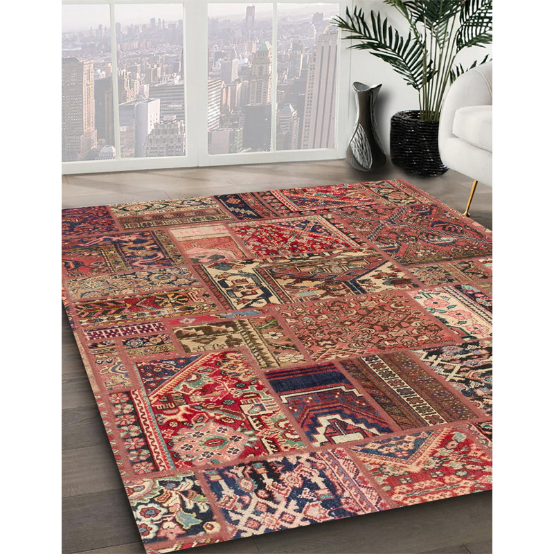 Wool Abstract Indoor Rug, Rectangle 8' x 12'