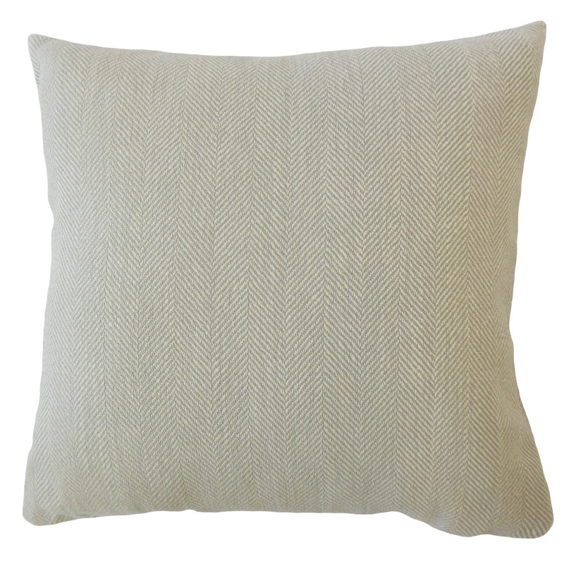 Coussin Ramlah, 22 po x 22 po, Étain