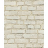Bricks and More Collection Coastal Brick Effect Wallpaper Roll