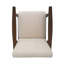 Fauteuil d'appoint moderne, fauteuil capitonné-112415450