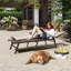 Chaise longue inclinable 59,84 po Erelah-1803302926