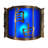 Hannam Steel Flush Mounted Sconce