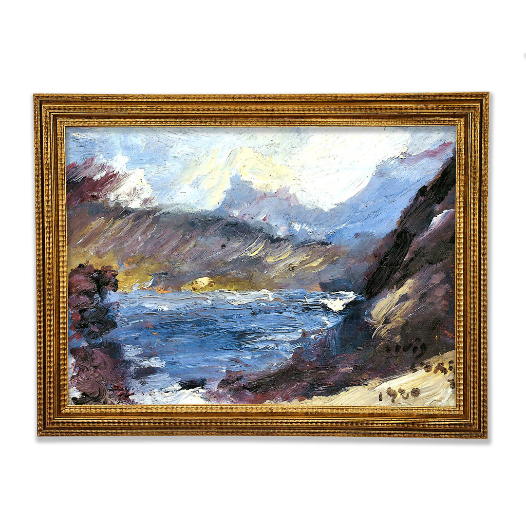 Walchensee 8 von Lovis Corinth - Einzelne Bilderrahmen Kunstdrucke